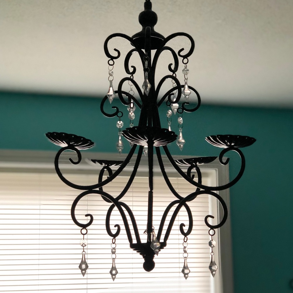 🏠• Hanging Candle Holder Chandelier - Picture 2 of 4